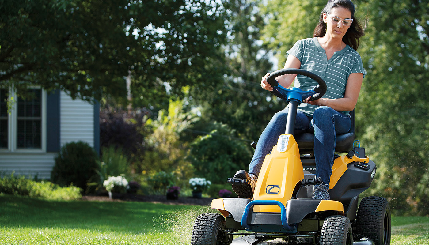 Cub cadet 30 best sale inch electric riding mower